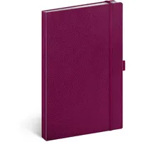 Realsystem A-33207 Notesz pink 13x21cm vonalas keménytáblás gumival jelzőszalag tolltartó