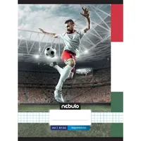 Nebulo NR-XM-A4 füzet kockás A4 32 lap tűzött #10