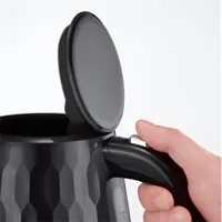 RUSSELL HOBBS 23864016002 Honeycomb 1,7L-es fekete 2400W 360 fokban Vezeték nélküli kancsó vízszintjelző #4