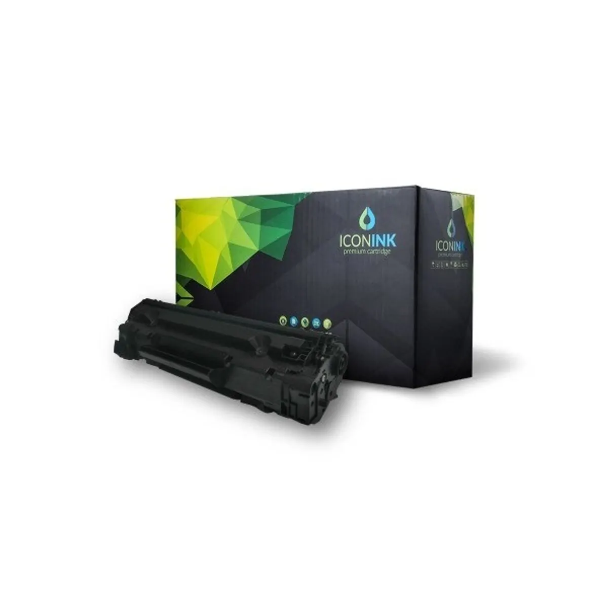 ICONINK ICKN-CE278A CE278A fekete kompatibilis HP LaserJet P1566 és P1606DN #1