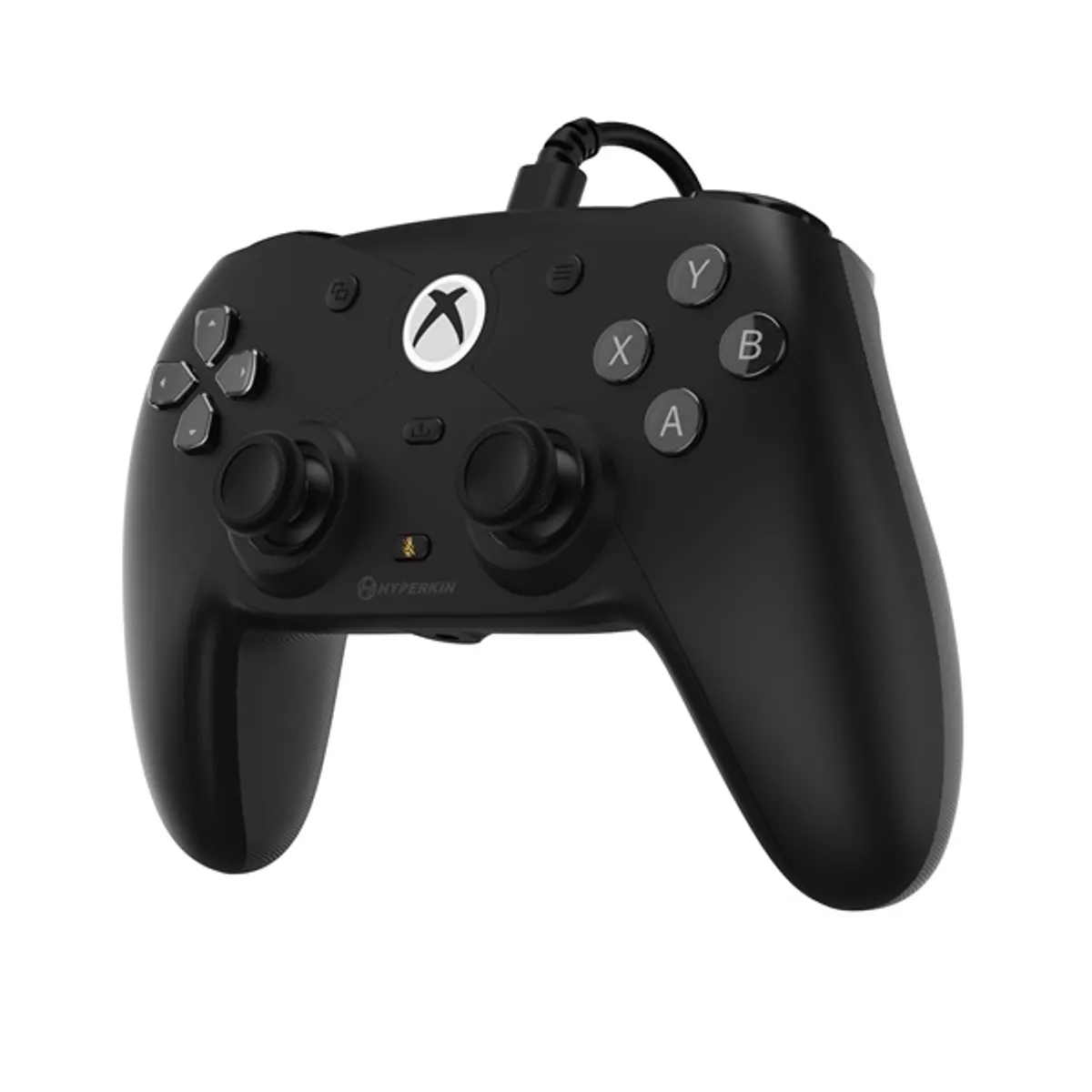 Hyperkin M01638-BK Kontroller fekete vezetékes PC Xbox Series One Windows 10 11 Hall-effekt analóg #5