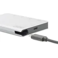 DIGITUS DA-70867 USB-C 6 portos utazó dokkoló HDMI 1x USB-C 2x USB-A Micro SD SD #6