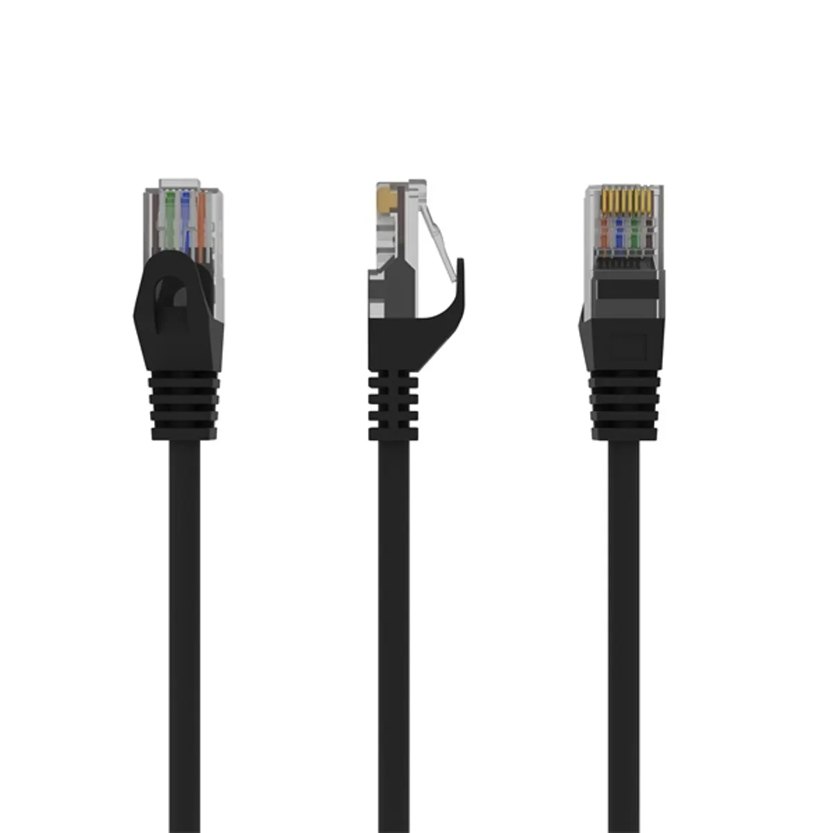 Gembird PP6U-0.5M-BK cat6 utp patch kábel fekete 0,5 m RJ45 #2