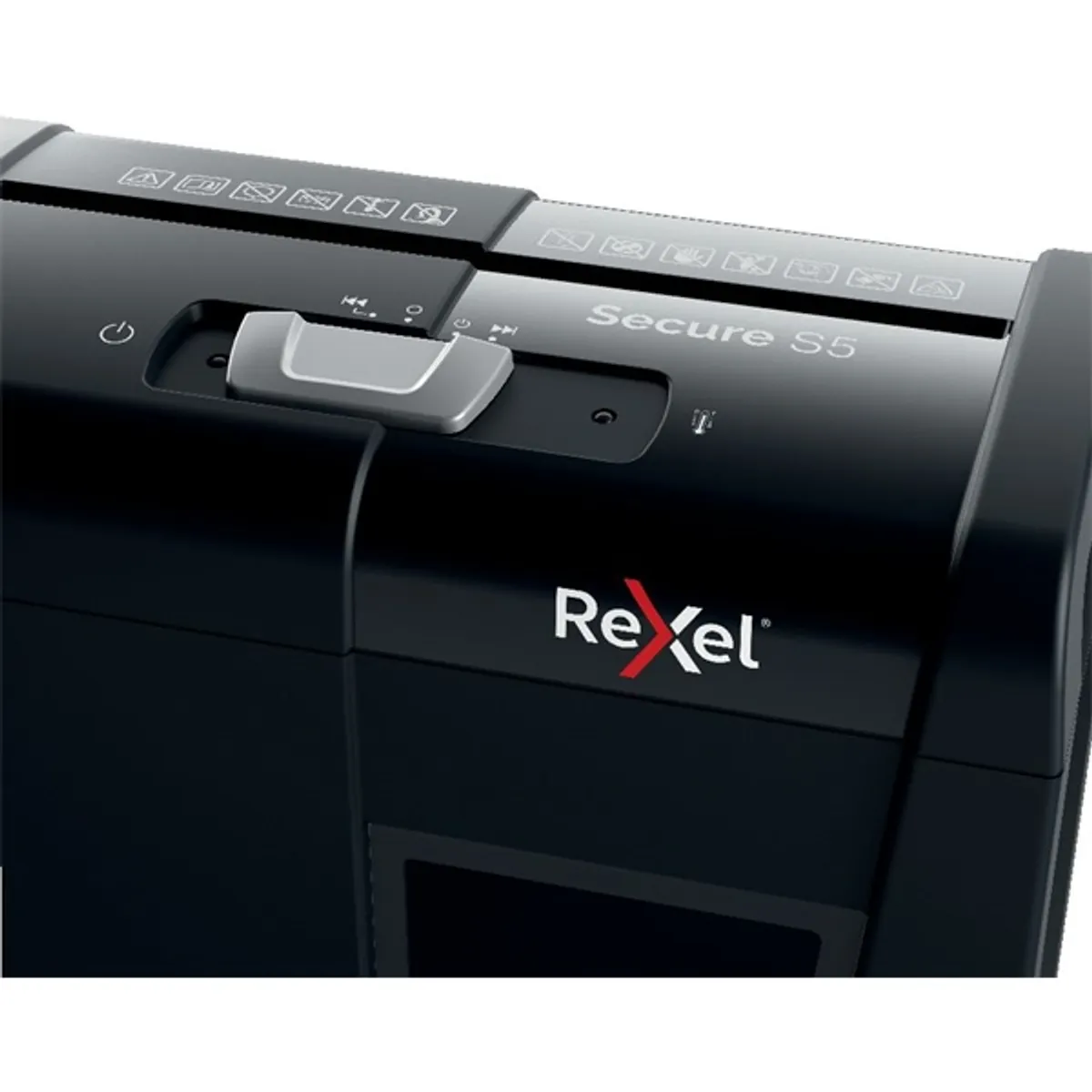 Rexel 2020121EU Secure S5 iratmegsemmisítő csíkokra 6 mm gémkapcs megsemmisítés P-2 10 L #6
