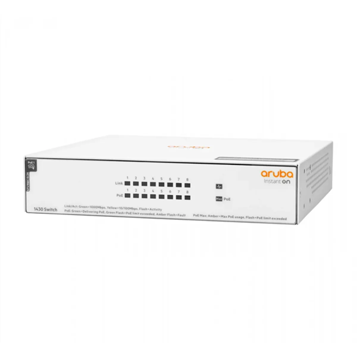 Aruba R8R46A Instant On 1430 8x GbE LAN PoE 64W nem menedzselhető #2