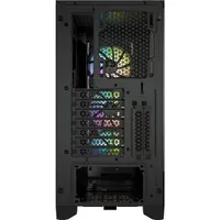 Corsair CC-9011204-WW iCUE 4000X RGB edzett üveg Mid Tower fekete 3x 120 mm RGB ventilátor USB-C #8