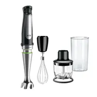 Braun 0X22111287 MQ7025X botmixer szett fekete 150 cm 1000 W aprítás van keverőtál van turmix kehely anyaga műanyag edény űrtartalma 0,60 l