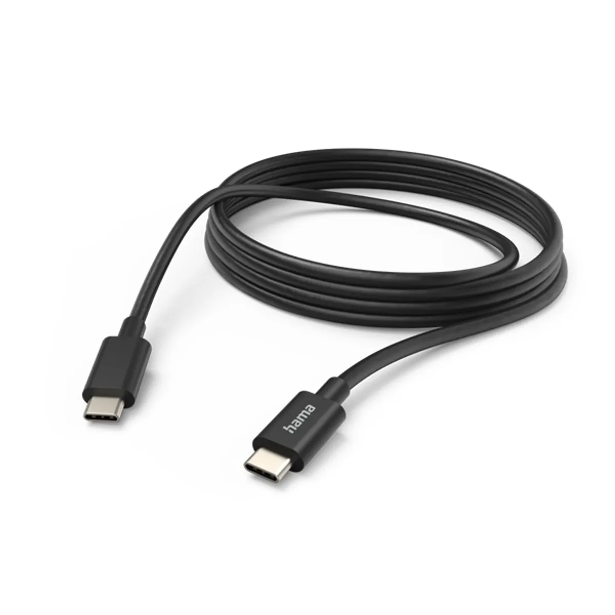 Hama 00201593 USB-C USB-C adat- és töltőkábel Fekete 300 cm 2x USB-C #1
