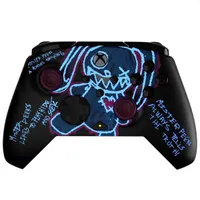 PDP 049-023-CDMP Rematch Glow kontroller fekete vezetékes 11 gomb PC Xbox One Xbox Series kompatibilis sötétben világít 250 cm #2