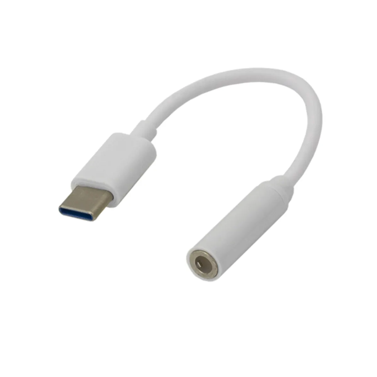 SBOX AD.TYPEC-3.5MM/R Adapter 3,5 mm Jack to USB Type-C Fehér #1