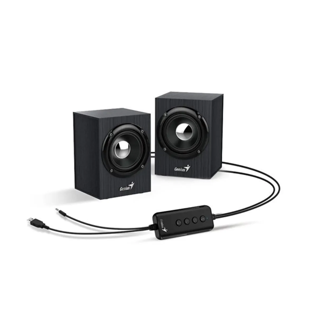 Genius 31730046400 SP-HF385BT bluetooth hangszóró 4,0 W 2x2 W USB 3,5 mm AUX 150-20000 Hz 4 ohm #2