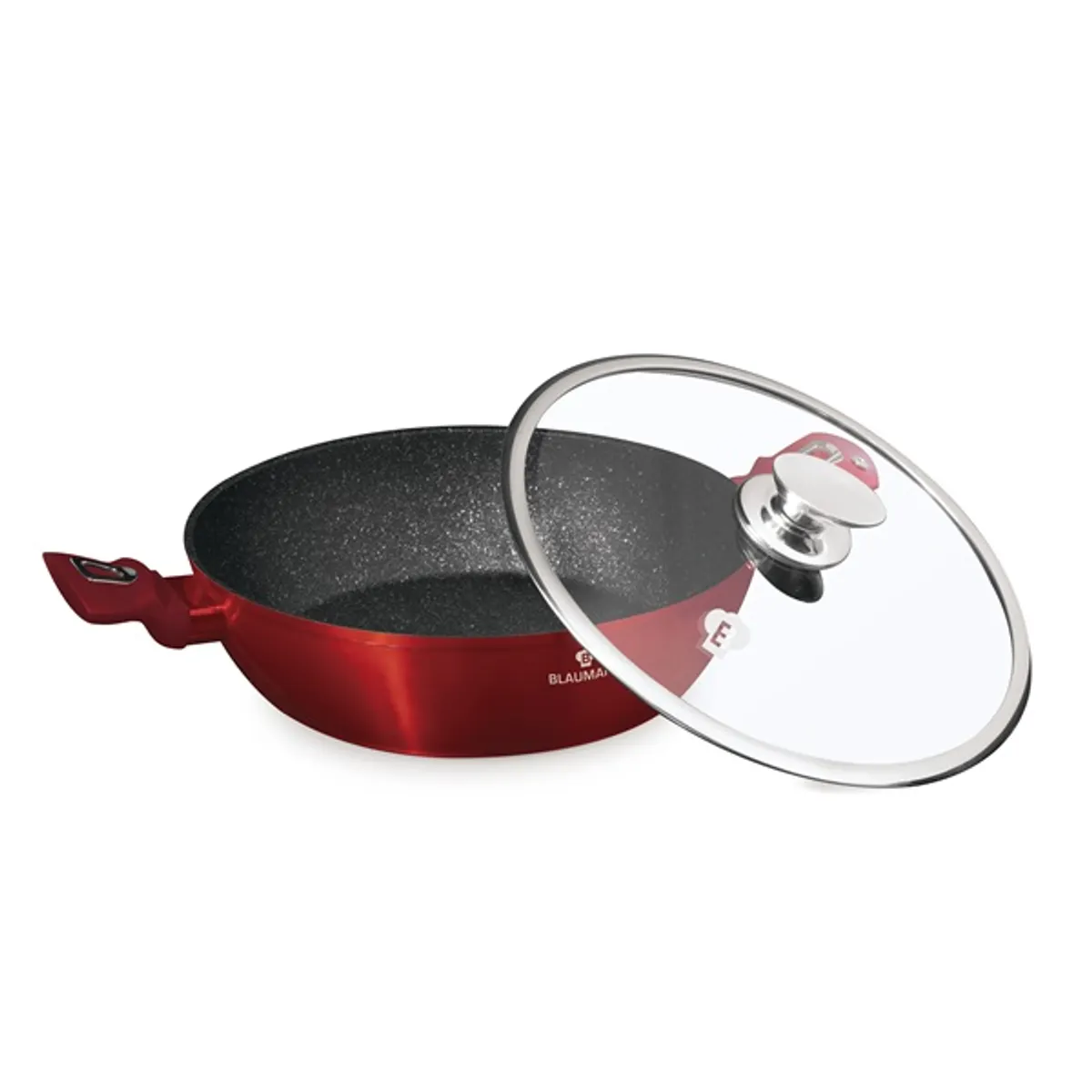 Blaumann BL-3984 burgundy collection 3,8 L 28 cm lábas fedővel alumínium tapadásmentes indukciós kompatibilis #3