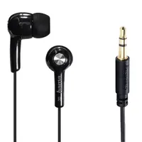 HAMA 00184131 INEAR EP Fekete 1,2 m 3,5 mm jack 2.0 fülhallgató 32 ohm 20-20000 Hz 96 dB 10 mm