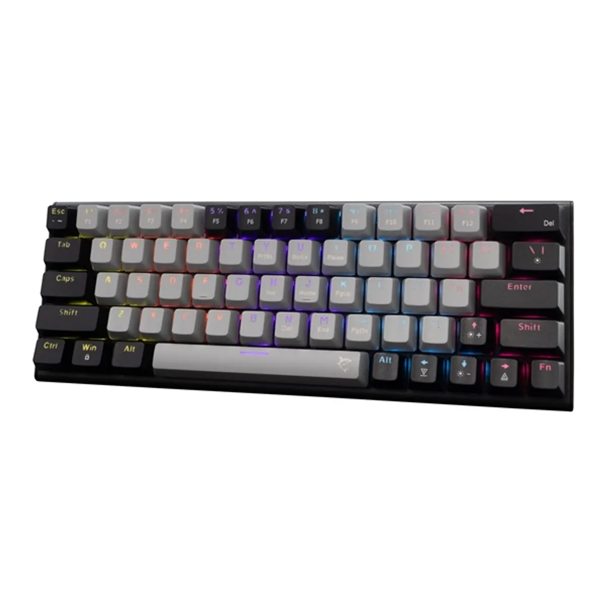 WHITE SHARK WS GK-002723V2-G-B/BL-HU Wakizashi 2 Mechanikus kék kapcsoló 63-64 billentyűs USB-C RGB HU kiosztás kábel 1,5 m #2