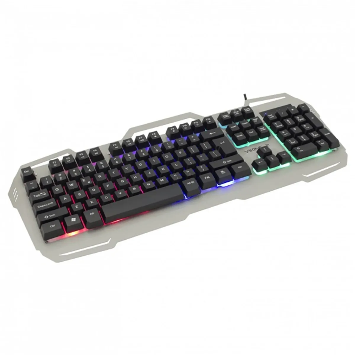 White Shark WS GK-1924HU VIKING 2 RGB világítás USB 2.0 membrán numerikus billentyűzet állítható lábak okostelefon tartó #3