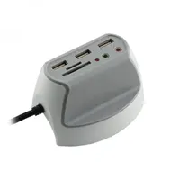 SBOX DH-1 USB hub 3x USB Type A SD microSD olvasó 3,5 mm jack