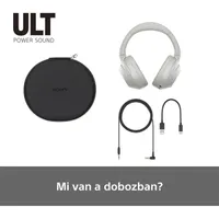 Sony WHULT900NW.CE7 WHULT900 Bluetooth fejhallgató zajszűrés 10 m 30 óra 40 mm #9
