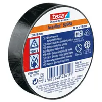 TESA 53988-00011-00 Szigetelőszalag 19mm x 20m fekete
