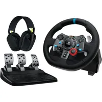 LOGITECH 991-000539 G29 Driving Force kormány fekete Vezetékes PC USB Kompatibilitás PS3 PS4 PS5 Gombok száma 15