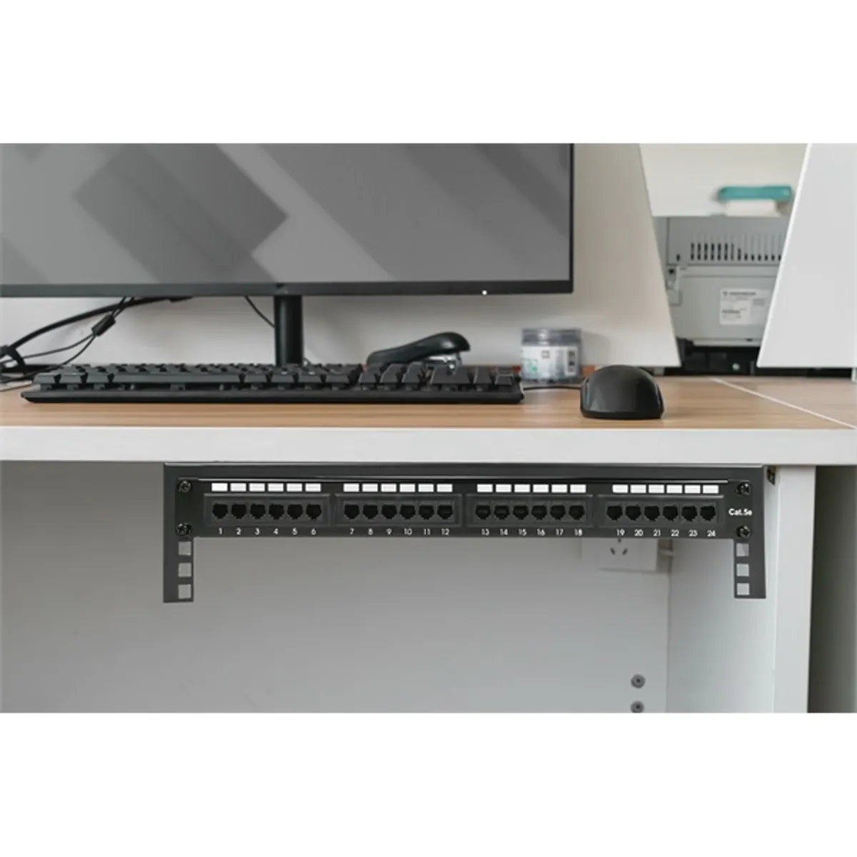 DIGITUS DN-48005 19" 6U fekete hálózati fali konzol #4