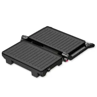 BLAUMANN BL-9020 panini szendvicssütő fekete-ezüst 1000 W tapadásmentes bevonat