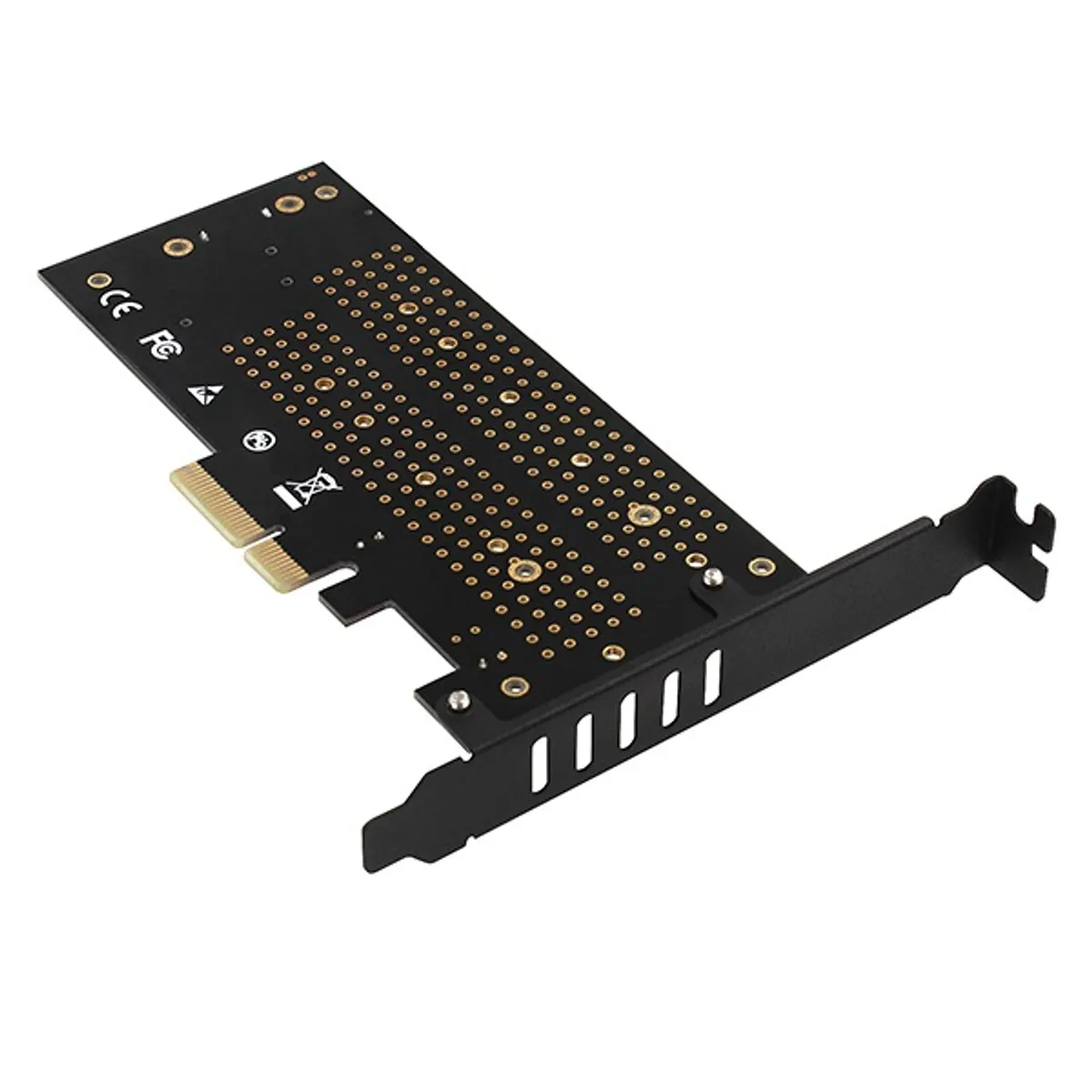 Axagon PCEM2-D 2-port M.2 NVMe és SATA PCIe adapter #4
