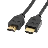 Akyga AK-HD-05A HDMI 1.4 kábel 0,5 m fekete aranyozott csatlakozók