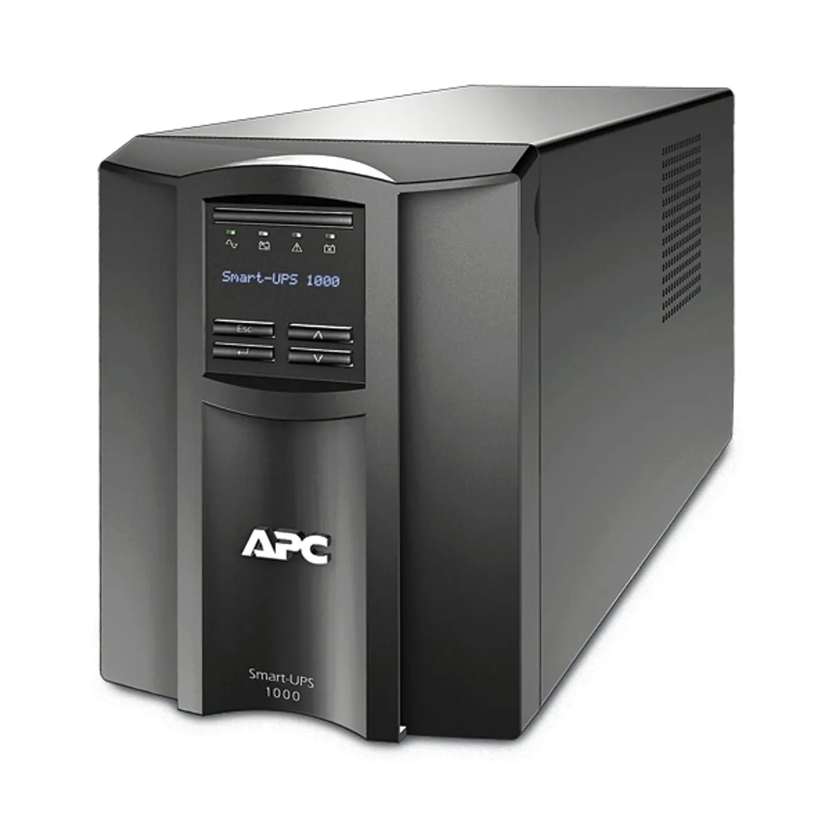 APC SMT1000IC Smart-UPS SMT1000IC 1000VA 700W LCD USB SmartSlot 8x IEC 320-C13 1x IEC-320-C14 230V Fekete #1