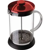 BERLINGER HAUS BH-1498 Dugattyús kávéfőző boroszilikát burgundi 0,8 L