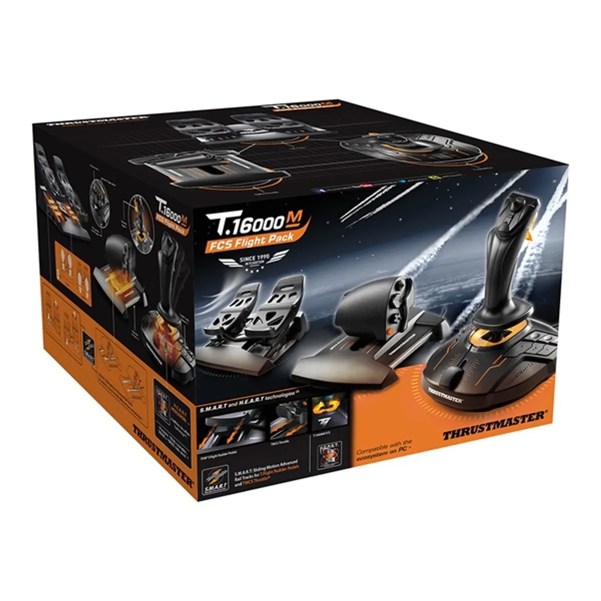 Thrustmaster 2960782 T.16000M Flight Pack vezetékes PC #6