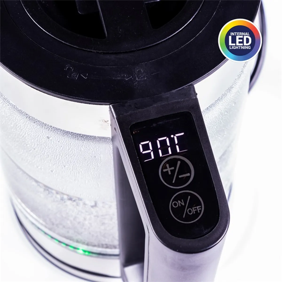 TOO KE-830 1,8 L led belső megvilágítású üveg vízforraló #3