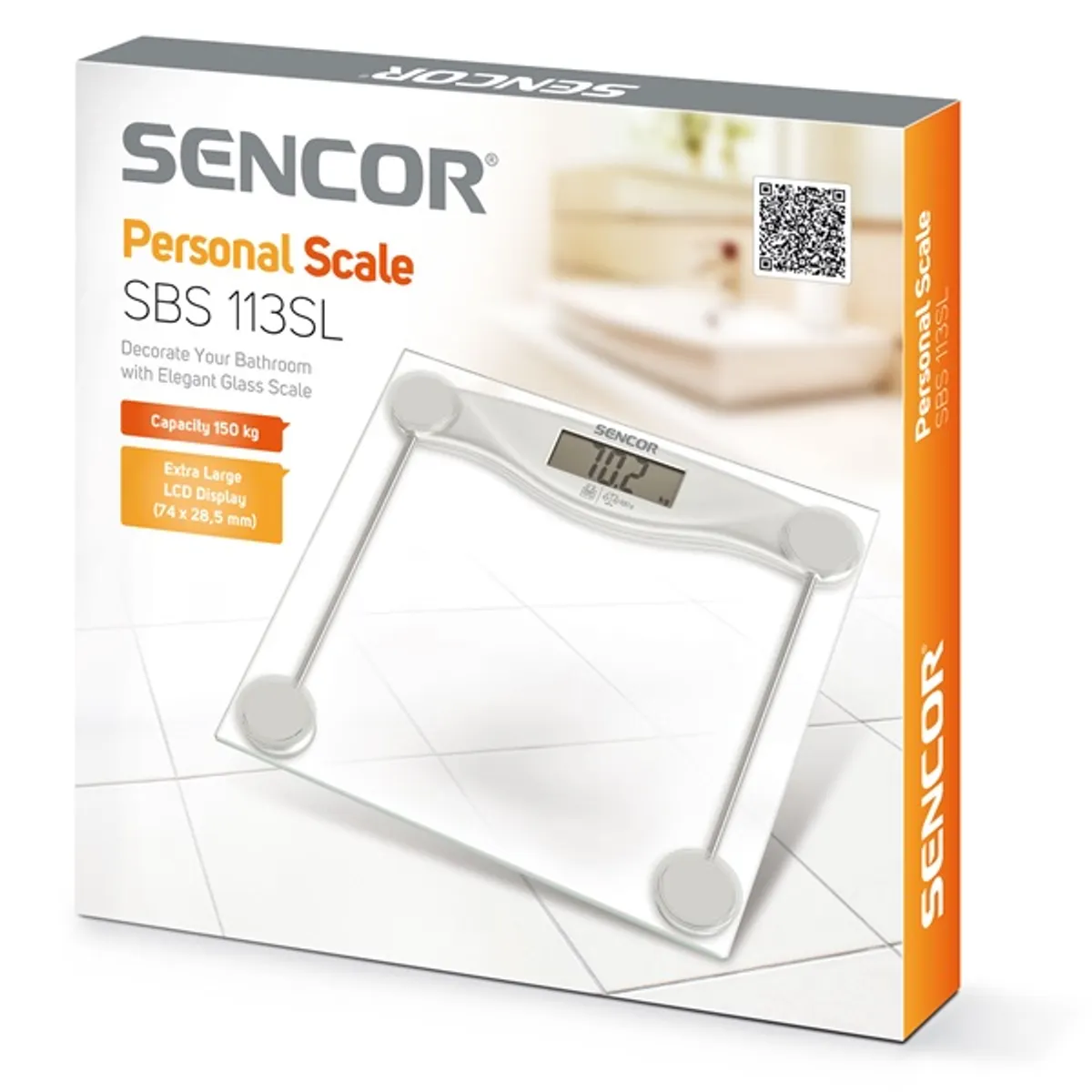 Sencor 41005476 SBS 113SL 150 kg 100 g 4 szenzor Auto-On LCD #5