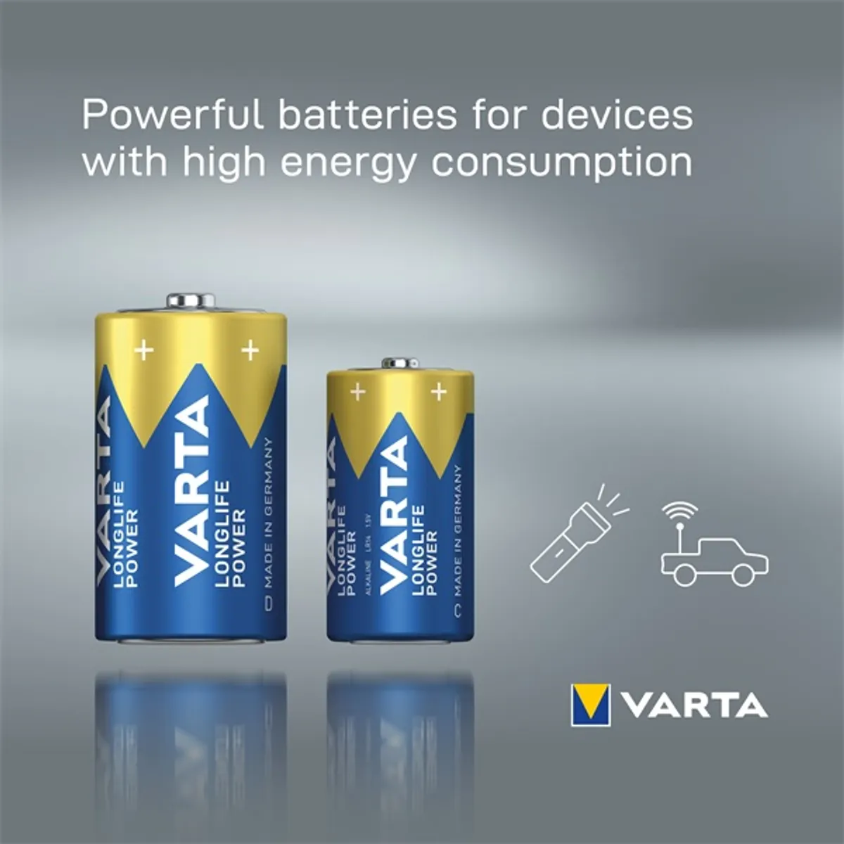 Varta 4914121412 Longlife Power C LR14 elem méret Baby elem típusa alkáli kiszerelés 2db #2