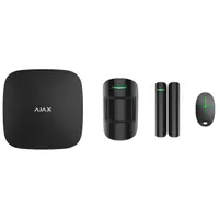 Ajax 20289 StarterKit Plus BL fekete felületre szerelhető beltéri központ 868MHz Jeweller
