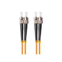 Lanberg FO-STST-MD21-0050-OG optikai patchkábel OM2 5m 50-125 LSZH narancssárga duplex ST–UPC–ST–UPC #2
