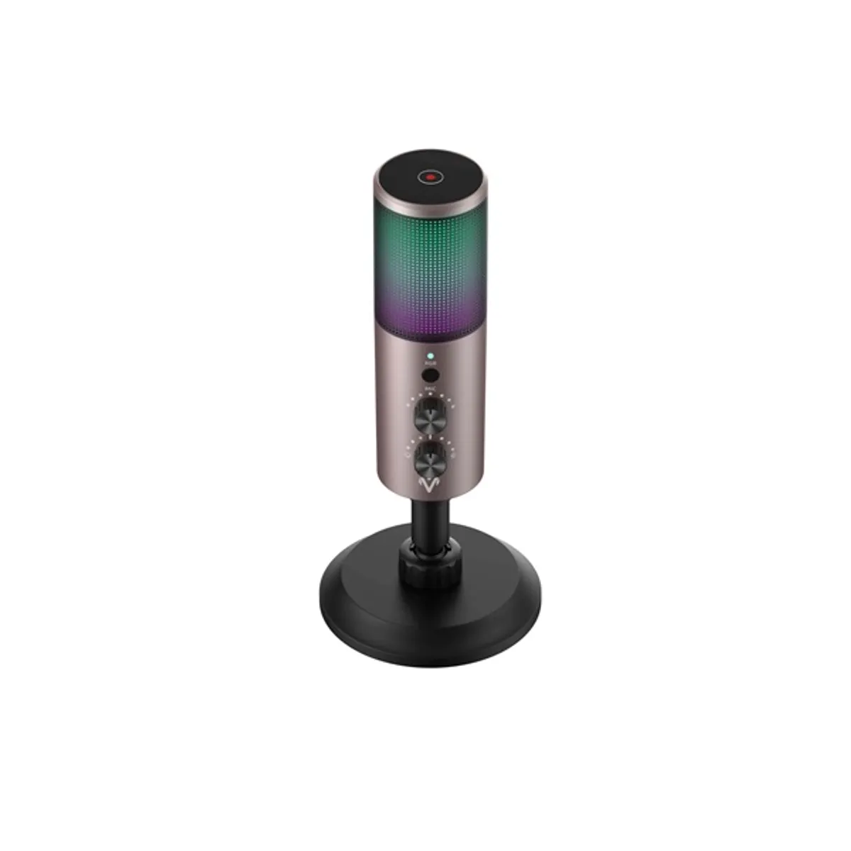 Ventaris VGM20 Syrinx mikrofon usb rgb érintésvezérlésű némítás zajcsökkentés cardioid 1,8 m usb-a usb-c kábel #6