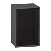 LEGRAND 646215 Linkeo fali rackszekrény 19" 21U 600x600 antracit üvegajtós egyrekeszes IP20 IK08 63 kg