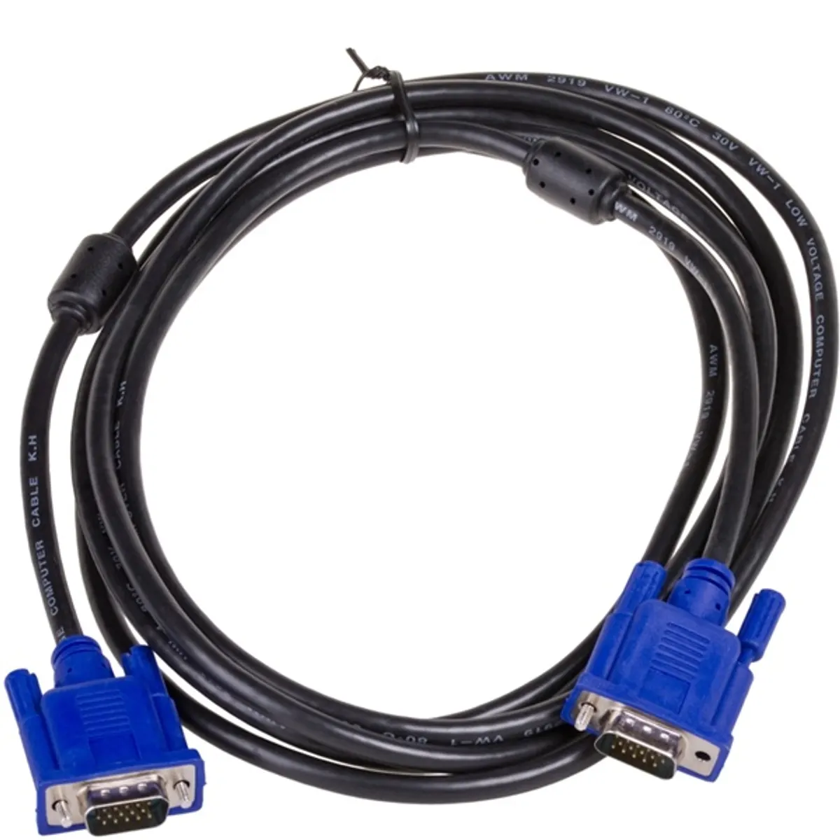 AKYGA AK-AV-07 VGA-kábel 3 m ferriteszűrővel aranyozott dugók #1
