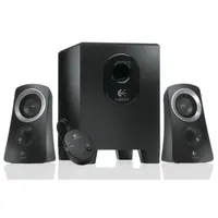 LOGITECH 980-000413 Z313 fekete 2.1-csatornás rendszer 25 W 3,5 mm bemenet távirányító