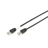 DIGITUS DK-1644-020/BL Cat6 SFTP patch kábel LSZH 200 cm Fekete RJ45 CAT6-RJ45 CAT6