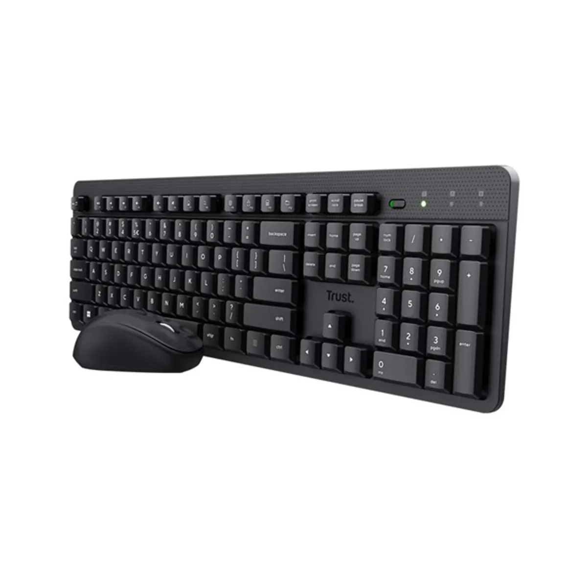 Trust 25365 Ody II Silent vezeték nélküli billentyűzet és egér USB 1600 dpi fekete #2