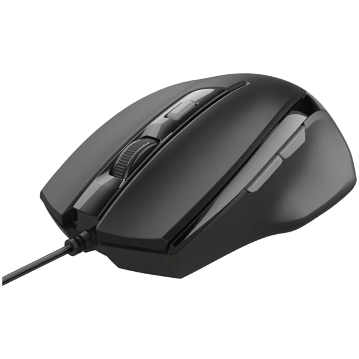 Trust 23650 Voca optikai egér USB 2.0 2400DPI 6 gomb fekete #4