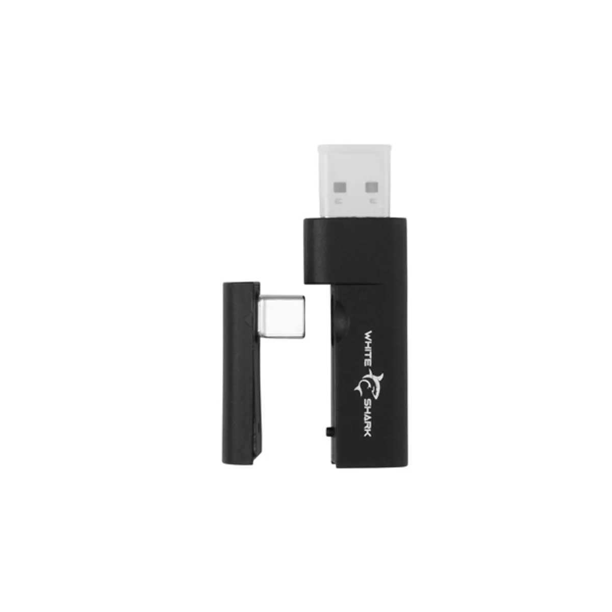 White Shark WS WGH-2444B Firecrest vezeték nélküli gamer fejhallgató 40 mm 20-20000 Hz 18 ohm Bluetooth 15 óra 400 mAh jack 3,5 mm balos mikrofon fekete #9