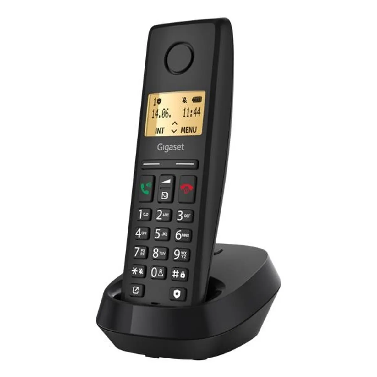 Gigaset 4250366871899 Pure 200 fekete 1,5" Üzenetrögzítő Van Kihangosítható Van Hívófél azonosítás Van #3