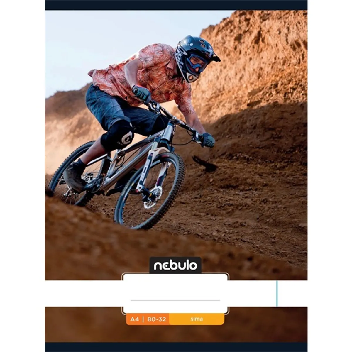 Nebulo SI-XM-A4 Xtreme A4 32 lapos tűzött sima füzet #1