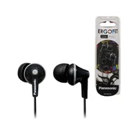 PANASONIC RP-HJE125E-K RP-HJE125E 9 mm 16 ohm 97 dB 10 Hz-24 kHz 3,5 mm jack 110 cm fekete