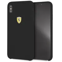 Ferrari FESSIHCI65BK fekete szilikon tok iPhone XS Max #3