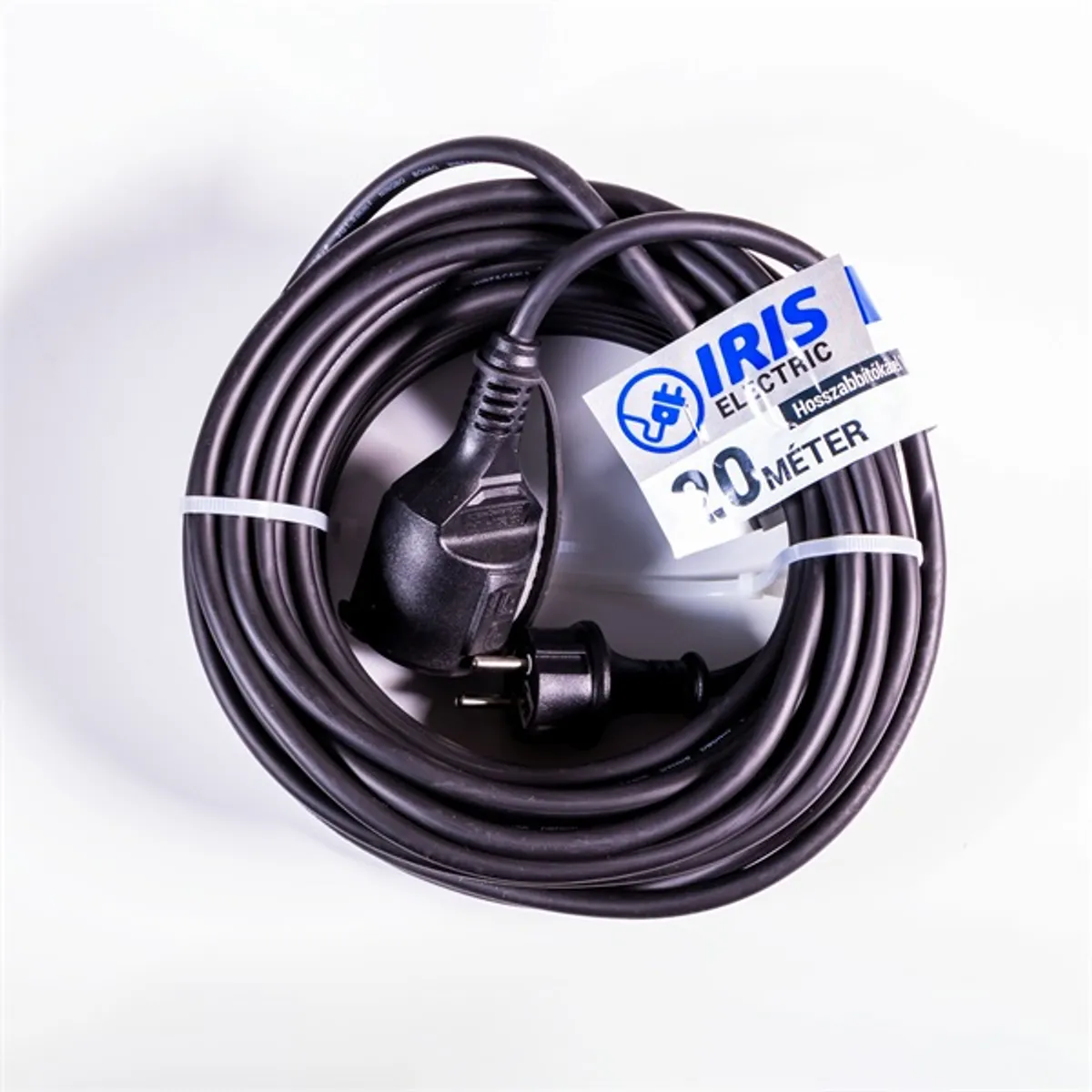 IRIS Electric IEEC-20M-16A/250V kültéri hosszabbító 20 m Schuko IP44 H05RR-F 3x1.5 mm2 fekete #2