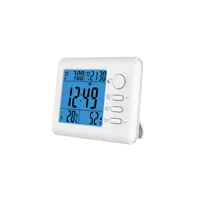 TOO CL-200-W időjárás állomás Fehér 62x61 mm kijelző kék háttérvilágítás #2