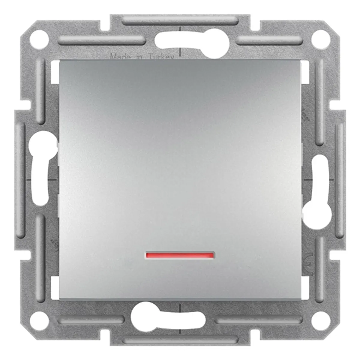 Schneider EPH1500161 Asfora rugós bekötés jelzőfény alumínium 10A IP20 süllyesztett #1